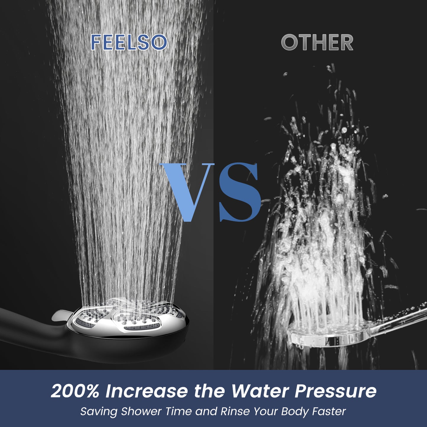 FEELSO SL7 Seven-Mode Handheld Shower Filter